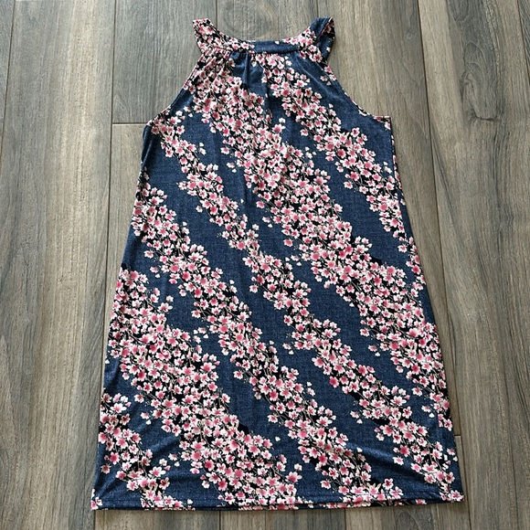 Blue Hawaiian Dress Medium - Picture 5 of 6